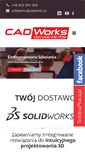 Mobile Screenshot of cadworks.pl